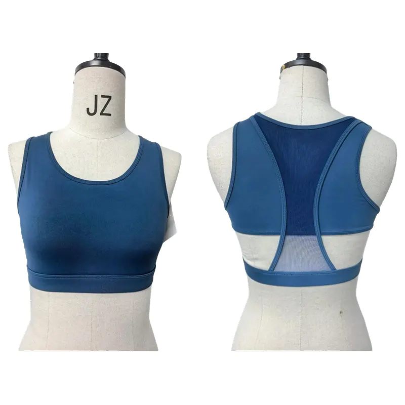 Női sportmelltartó hálóval